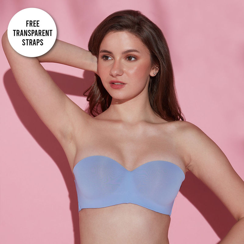 Nykd by Nykaa The Ultimate Strapless Bra Blue NYB027 (40D)
