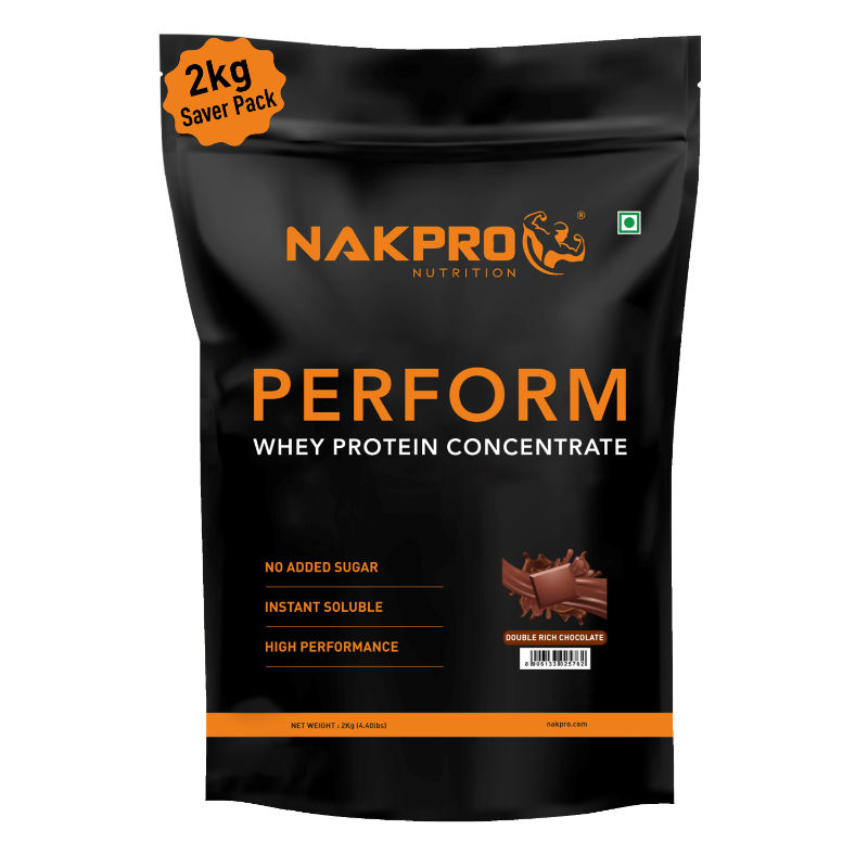 NAKPRO Perform Whey Protein Concentrate - Double Rich Chocolate