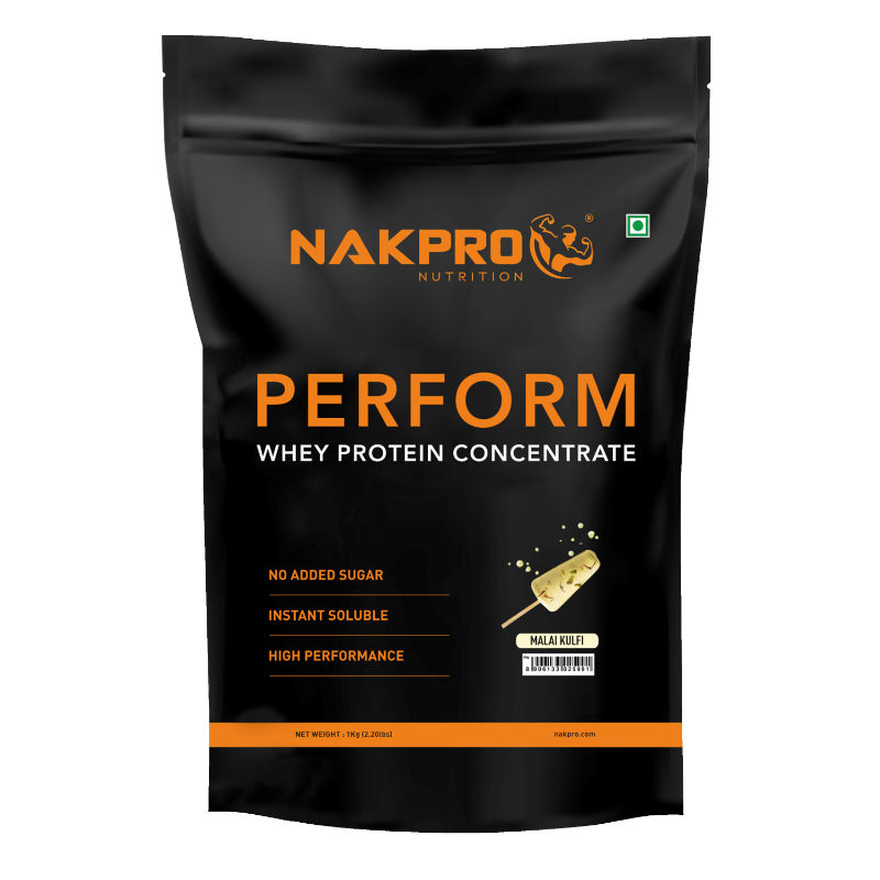 NAKPRO Perform Whey Protein Concentrate - Malai Kulfi