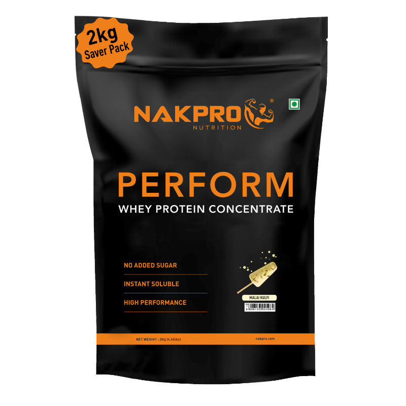 NAKPRO Perform Whey Protein Concentrate - Malai Kulfi