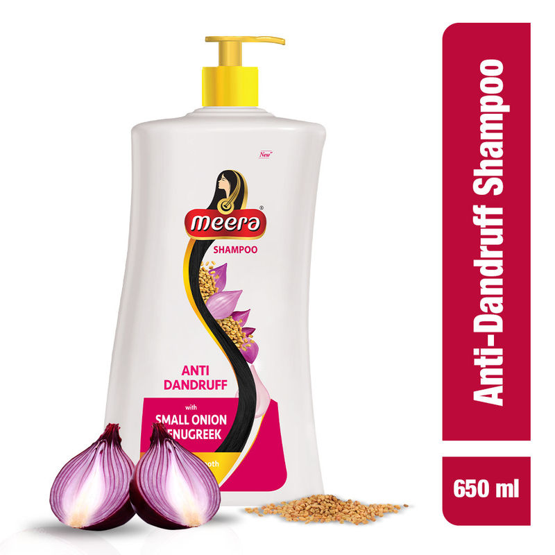 Meera Anti Dandruff Shampoo, With Goodness Of Small Onion and Fenugreek