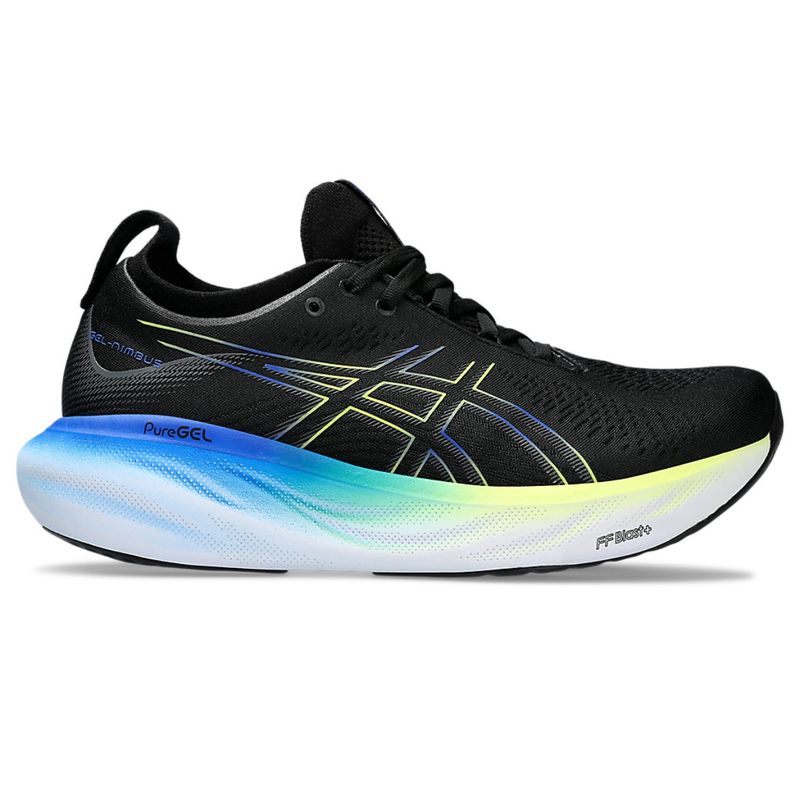 Buy ASICS Gel Nimbus 25 Navy Blue Mens Running Shoes Online