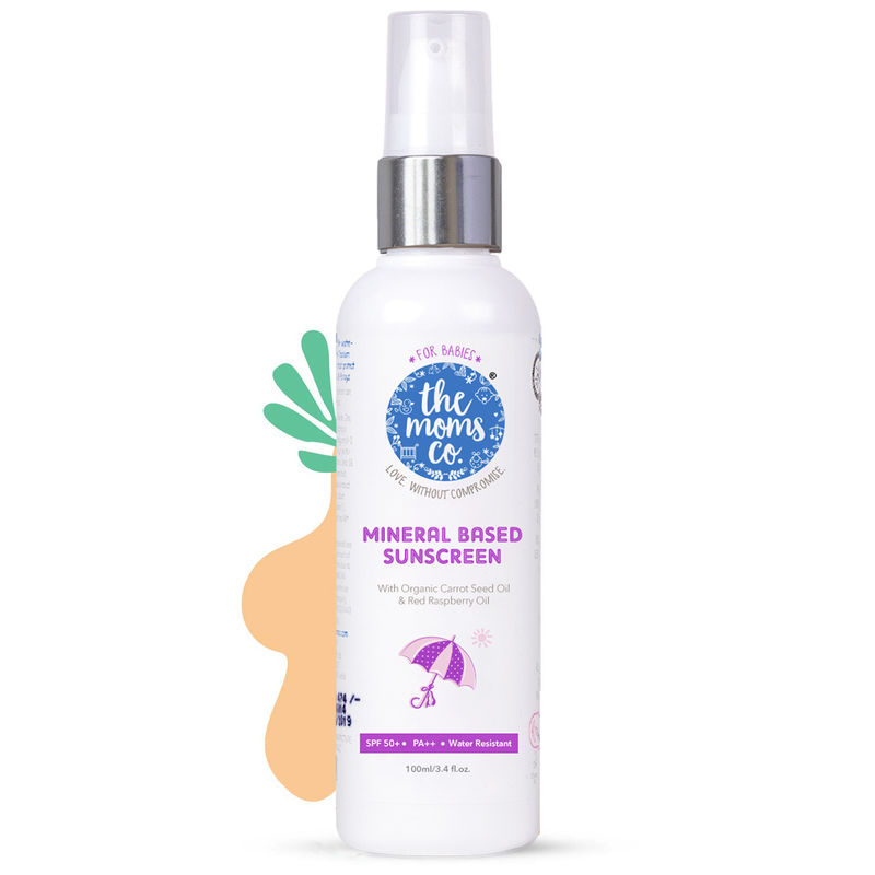 The Moms Co. Mineral Based Baby Sunscreen SPF 50+ PA++: Buy The Moms Co. Mineral Based Baby 