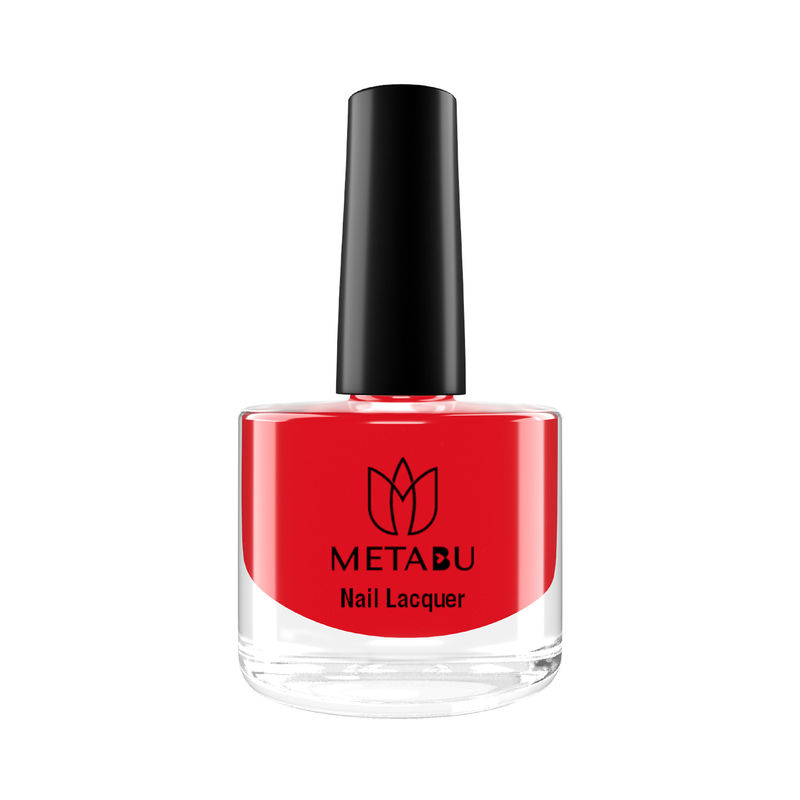 METABU Long Lasting Red Shade Nail Lacquer - 03 Crimson