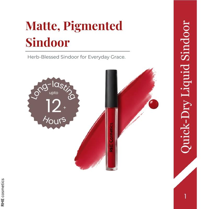 Rhe Cosmetics Liquid Sindoor - Red