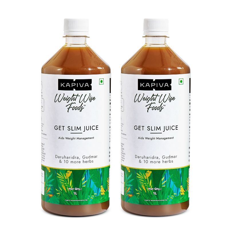 Buy Kapiva Ayurveda Get Slim Juice (Pack of 2) Online