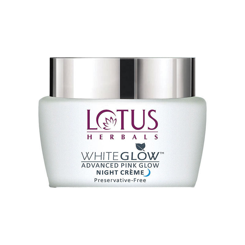 white glow night cream