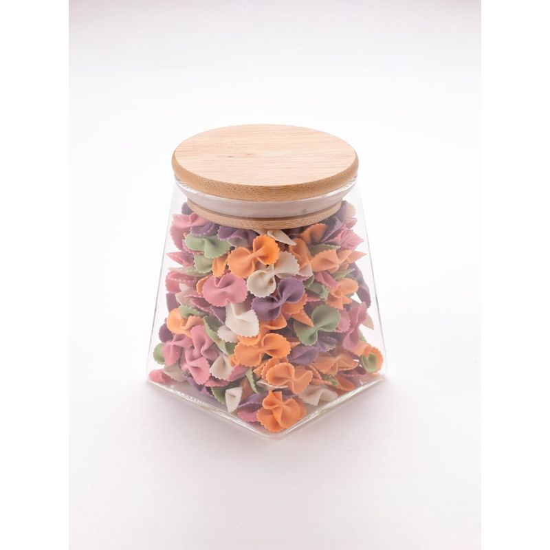 UMAI Borosilicate Jar with Wooden Lid (S)