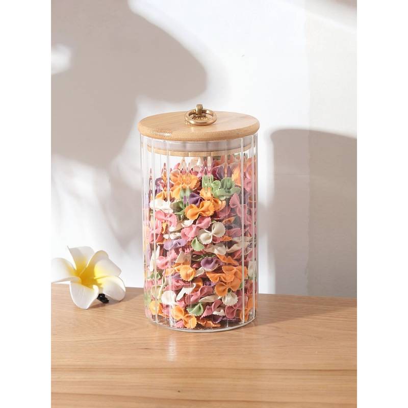 UMAI Borosilicate Jar with Lid (Pack of 2) (M)