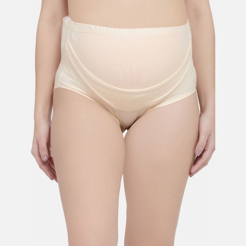 Mamma Presto Adjustable Band Briefs - Beige (L)