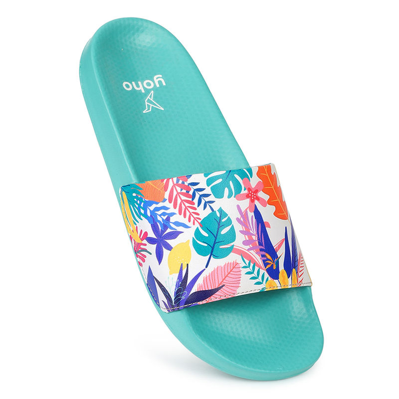 Yoho Tropical Women Slides Stylish And Comfortable (UK 6)