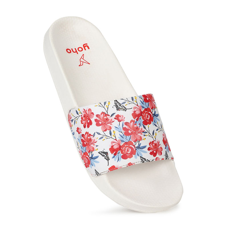 Yoho Tropical Women Slides Stylish And Comfortable (UK 3)