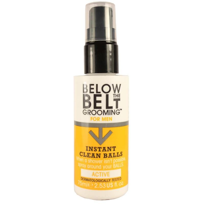Below the Belt Instant Clean Balls for Men Active Spray 75ml
