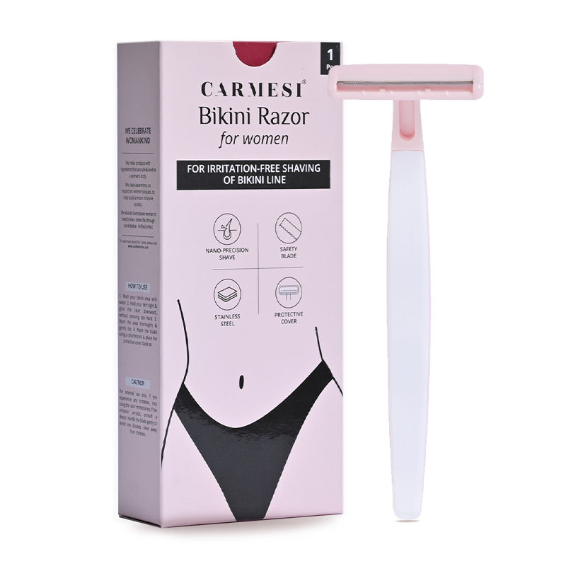 Carmesi Bikini Razor for Women For IrritationFree Shaving of Bikini
