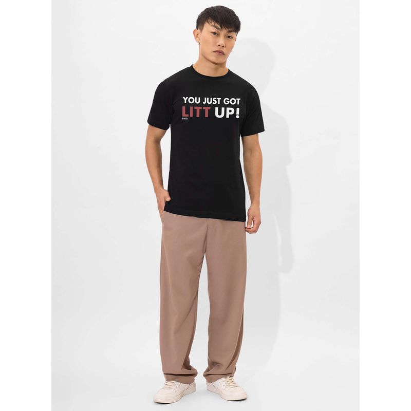 The Souled Store Official Suits: Don't Play The Odds Men T-Shirt (XS)