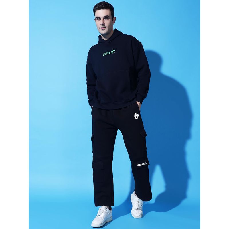 Griffel Star Oversized Navy Tracksuit (Set of 2) (S)