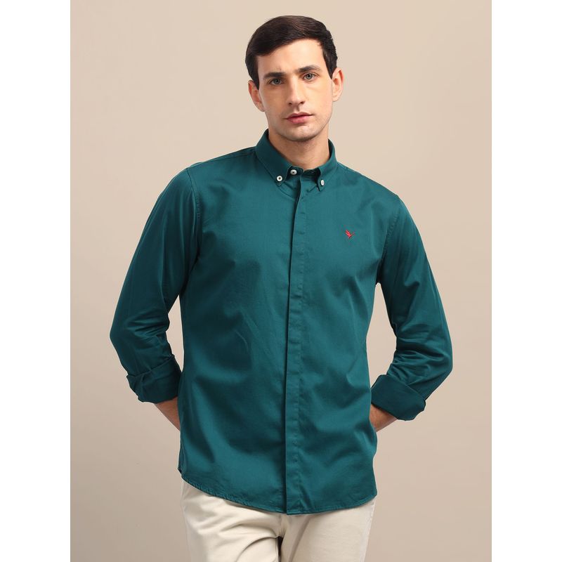 AM SWAN Athleisure Green Shirts for men (38)