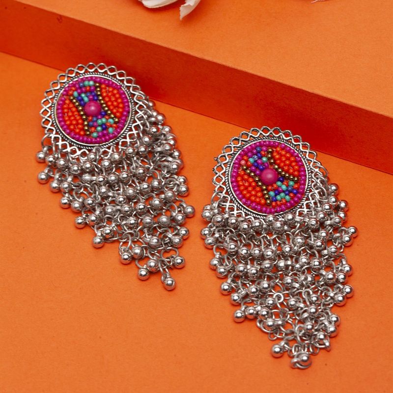 Moulded Ring Front Earrings AED3192 main image 0