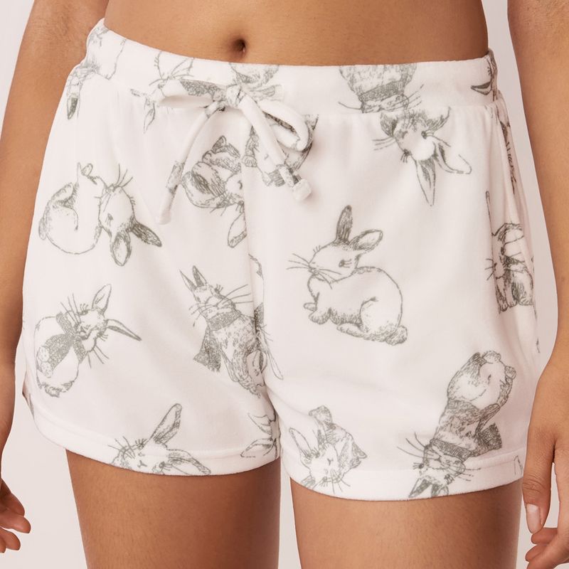 La Vie En Rose Luxury Velour Pyjama Shorts (M)