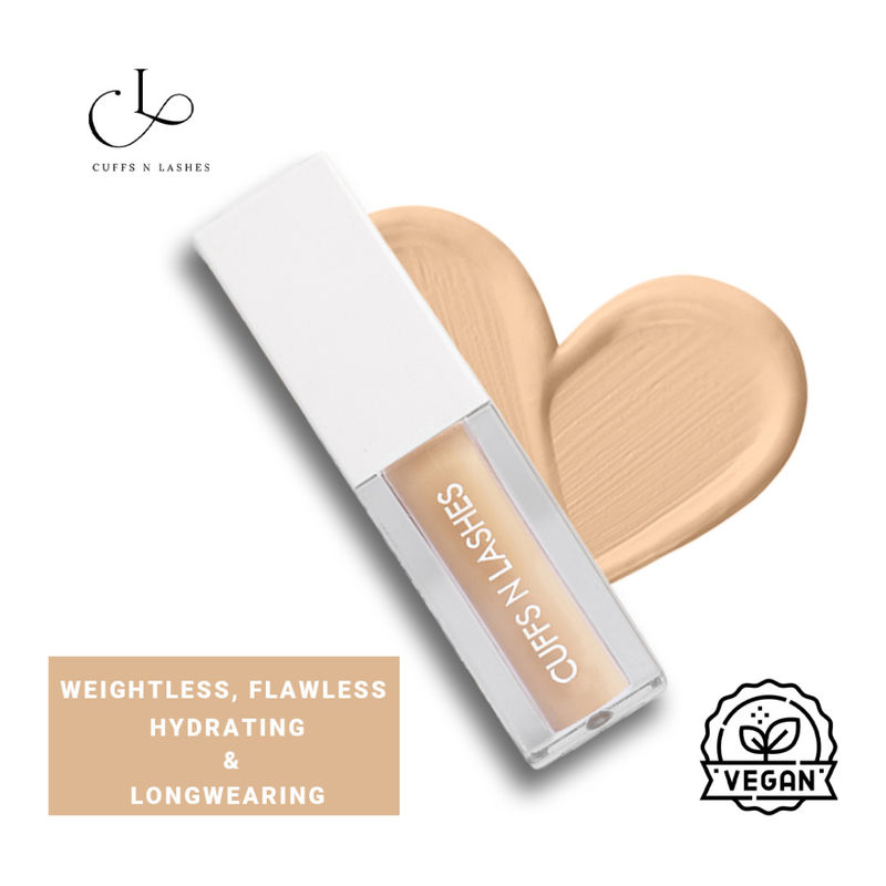 CUFFS N LASHES Cover It All Liquid Concealer - 08 Chai