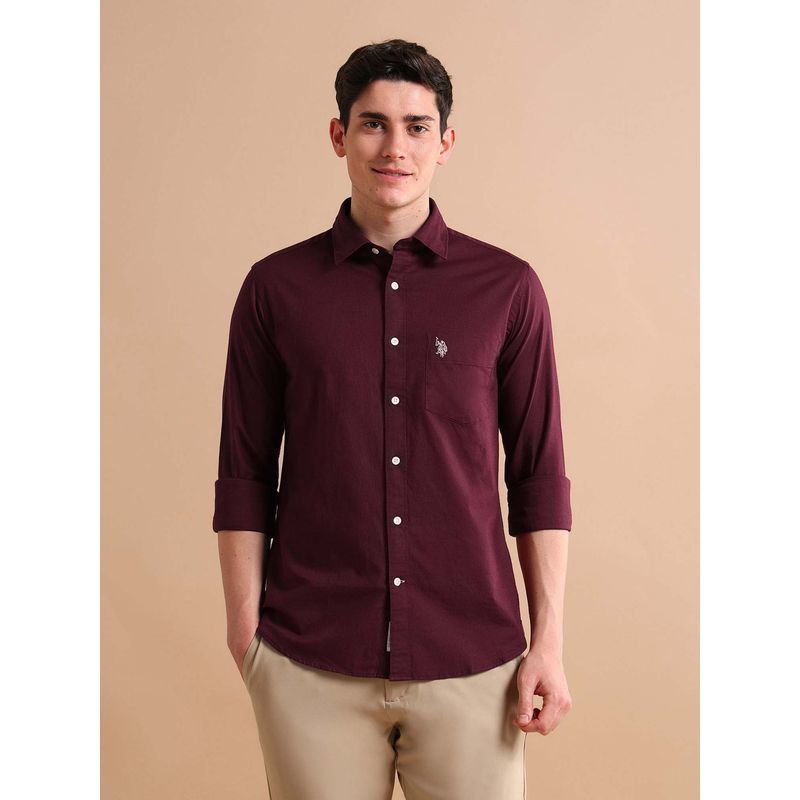 U.S. POLO ASSN. Stretchy Twill Shirt (M)