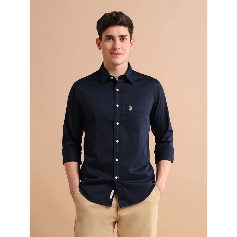 U.S. POLO ASSN. Tailored Satin Shirt (2XL)