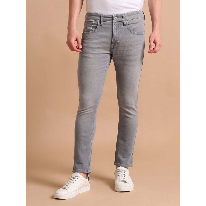 U.S. POLO ASSN. Henry Cropped Leg Style Grey Jeans (30)