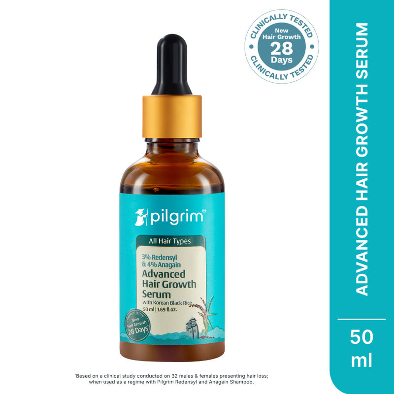 Pilgrim 3% Redensyl & 4% Anagain Advance Hair Growth Serum