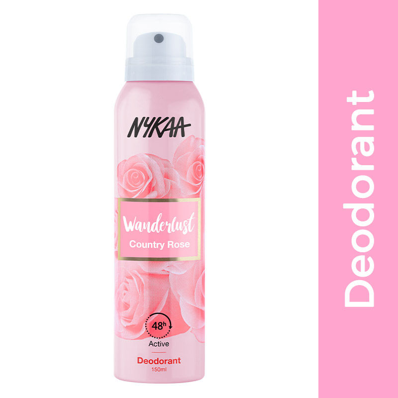Nykaa Wanderlust Deodorant Spray - Country Rose