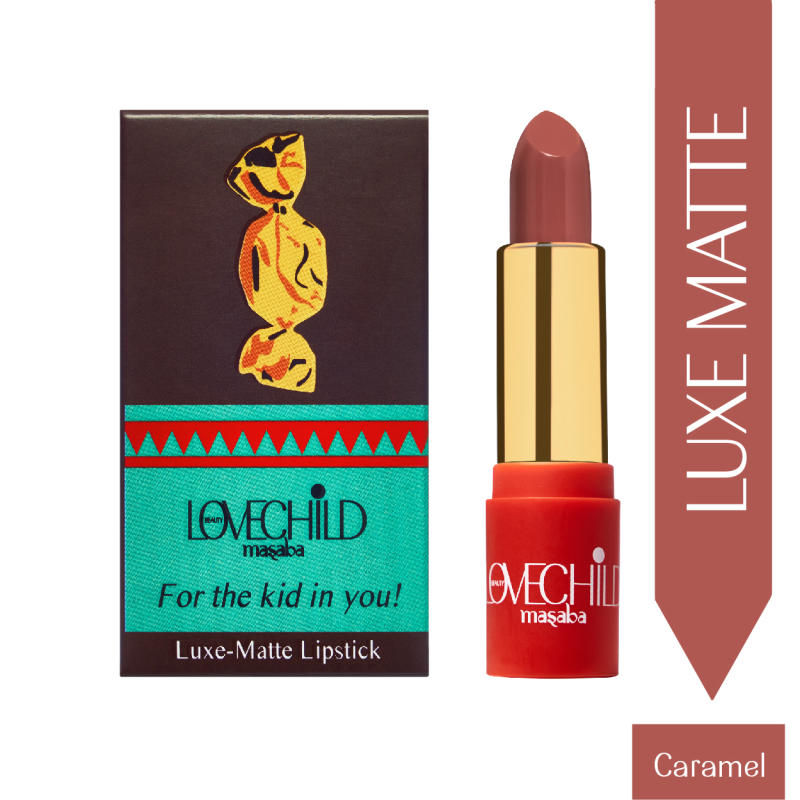 LoveChild Masaba Luxe Matte Lipstick - 04 Caramel