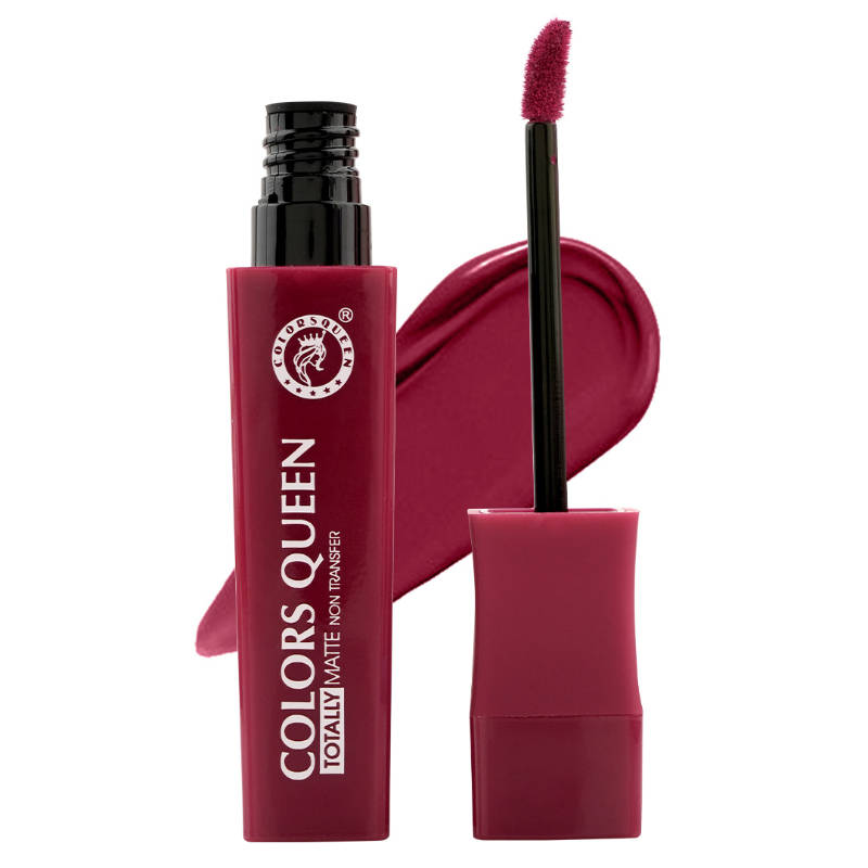 Colors Queen Totally Matte Liquid Lipstick - Paper Flower