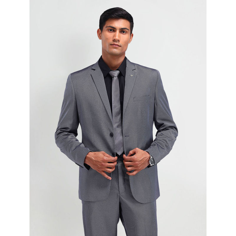 AD By Arvind Tailored Fit Two Piece Suit (40)