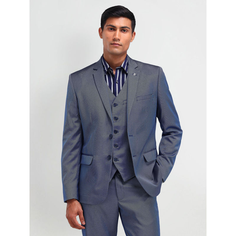 AD By Arvind Tailored Fit Three Piece Suit (46)
