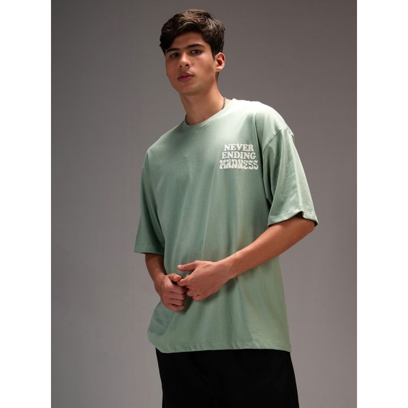 Buy IZF Never Ending Madness Blue Oversize T-Shirt Online