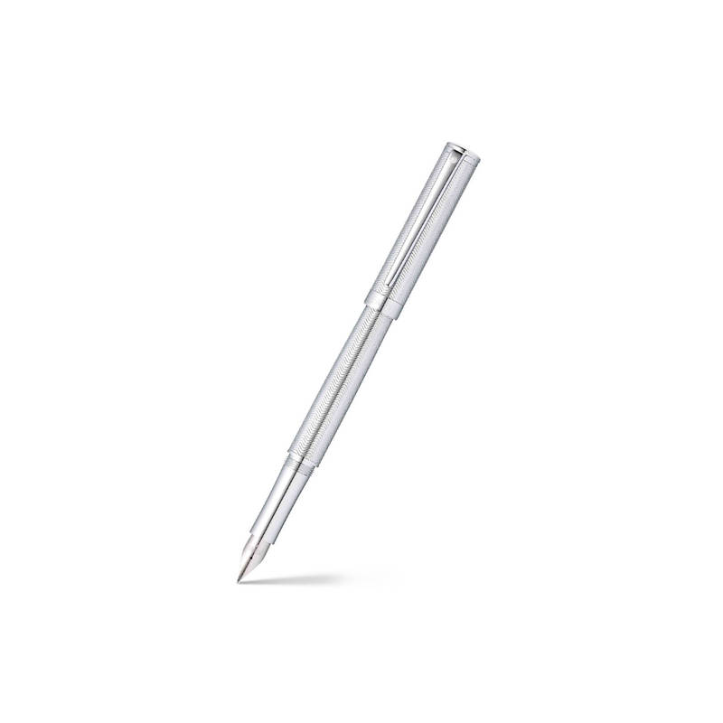Sheaffer Intensity Chrome Fountain Pen – Medium Nib – Metal – New