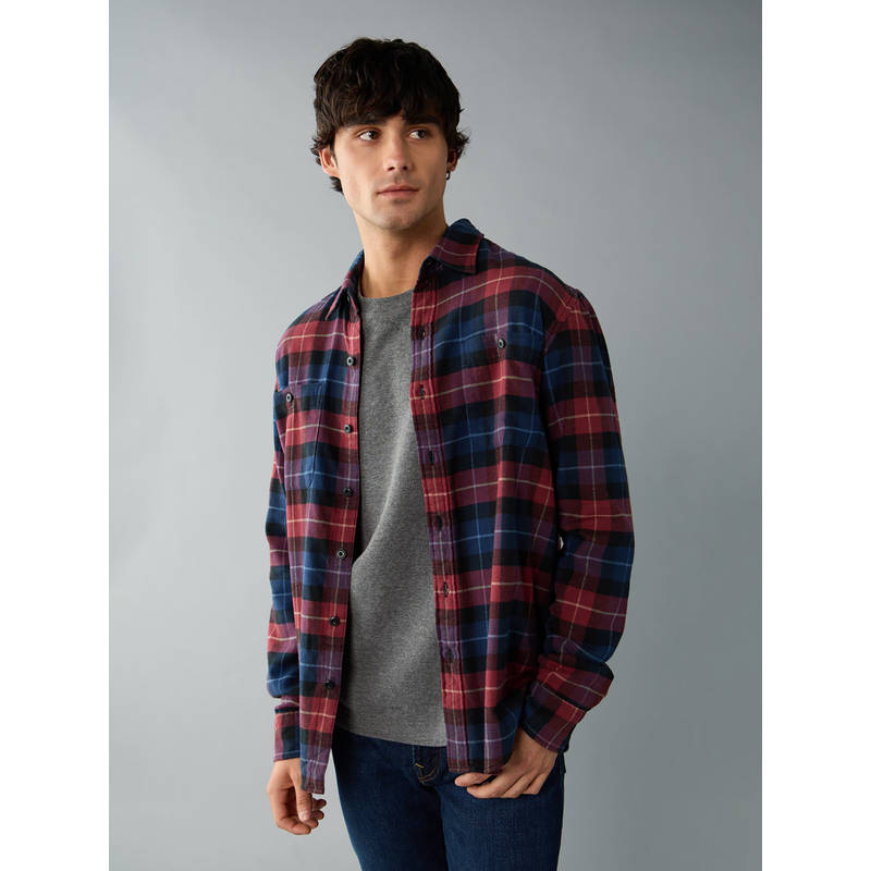 American Eagle Red Checks Shirt (M)