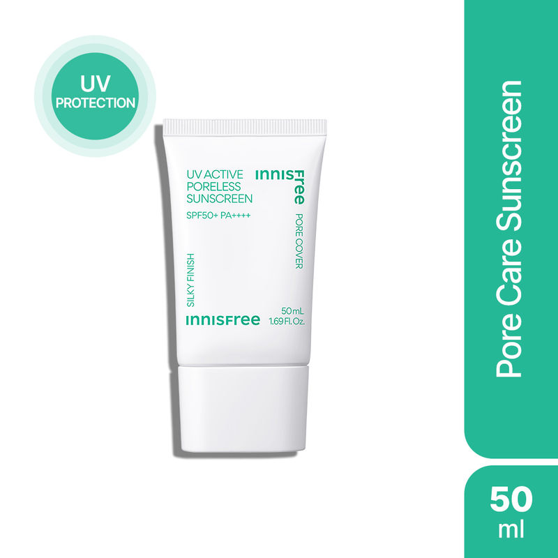 Buy Innisfree UV Active Poreless Sunscreen SPF 50+ PA++++ For Smooth