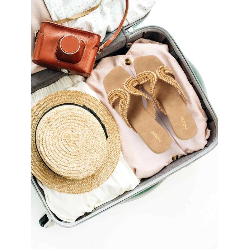 Mochi Beige Synthetic Casual Wedges Heels (EURO 36)