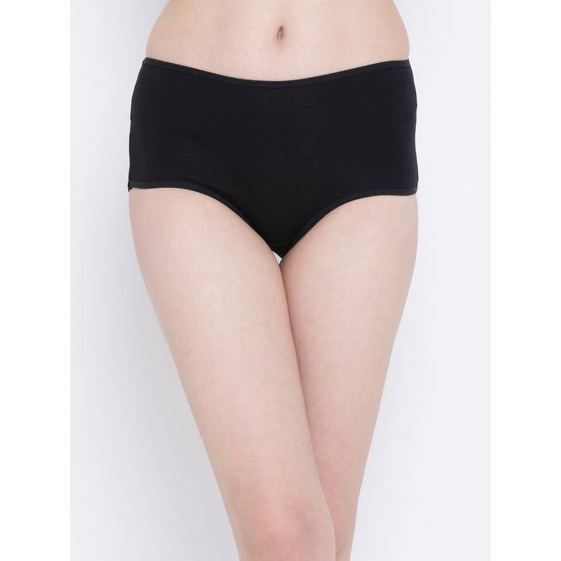 Clovia Cotton Spandex High waist Outer elastic Hipster Panty (3XL)