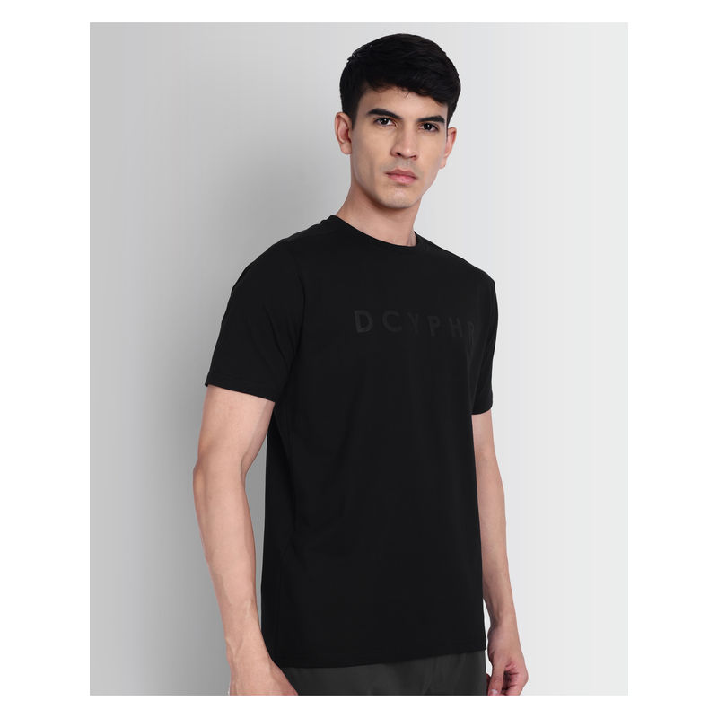 DCYPHR Essentials Stretch Brand T-Shirt - Black (S)