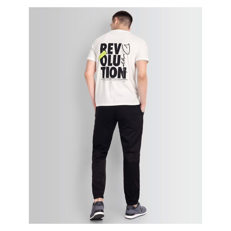 DCYPHR Revolution Printed T-Shirt - Bright White (M)