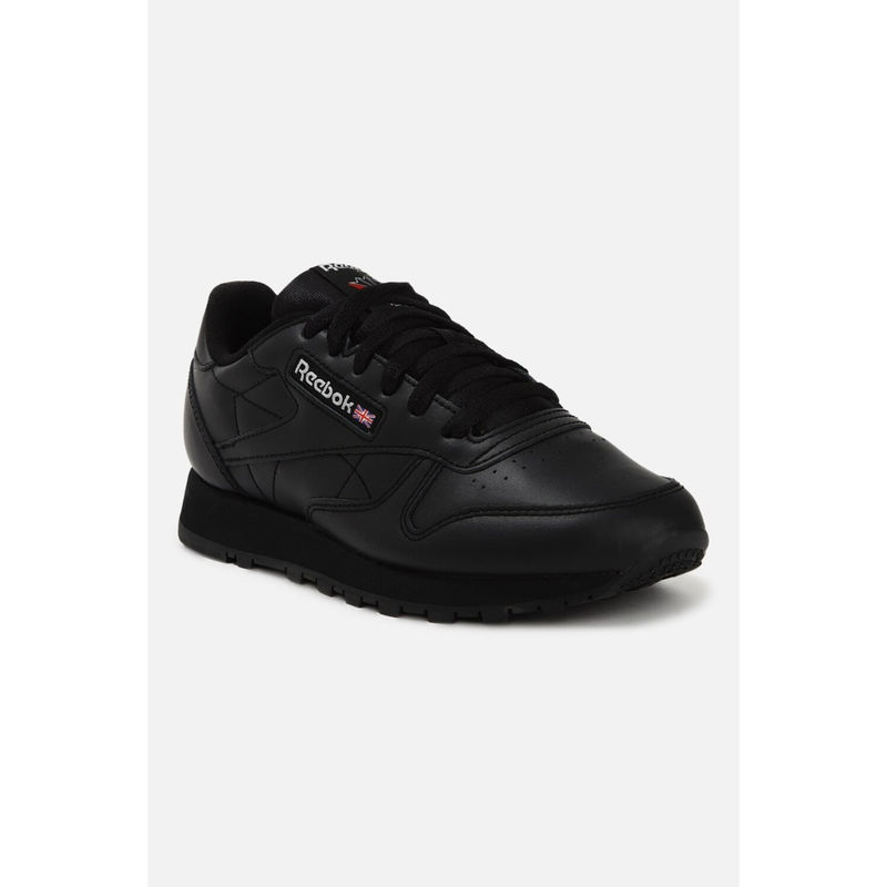 Reebok Women Classic Leather W Classics Sneaker Shoes-Black (UK 5)