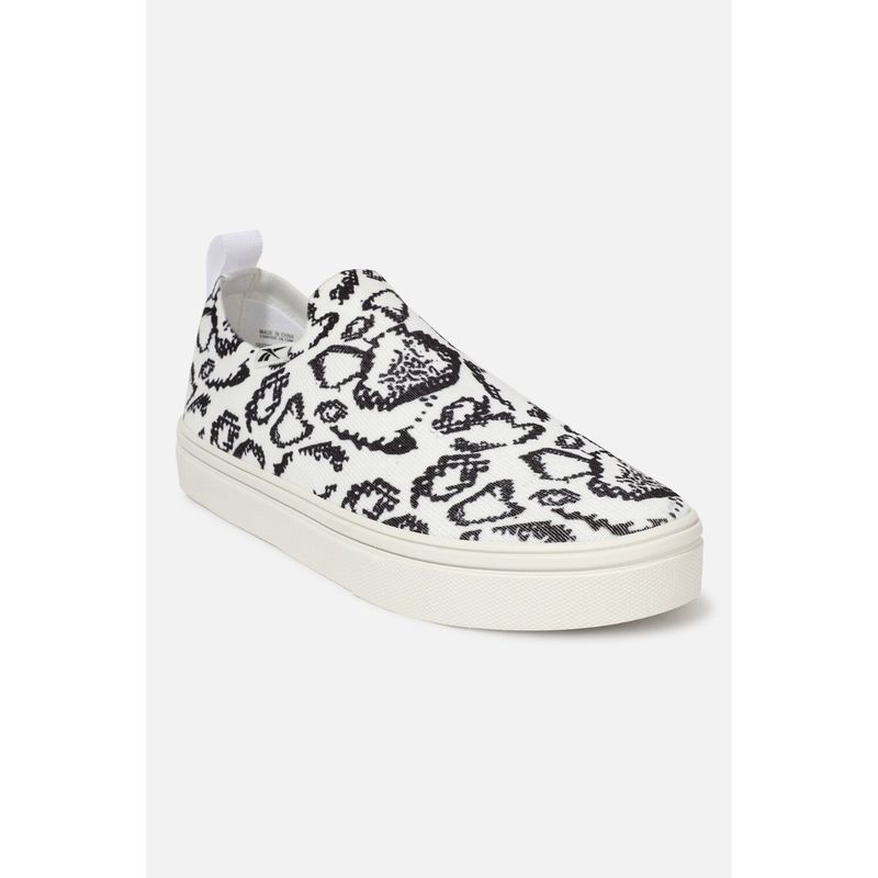 Reebok Women Onlux Slip On Walking Shoes-White (UK 4)