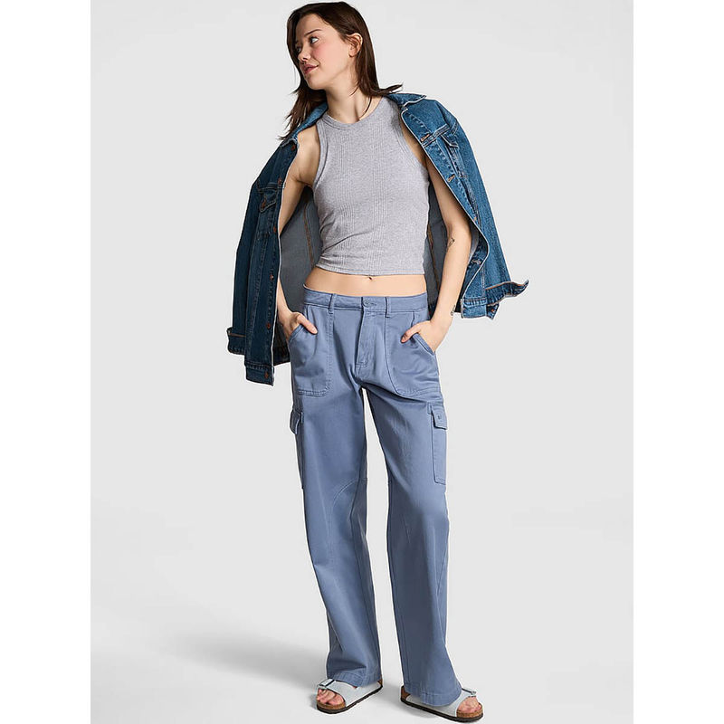 Victoria's Secret Blue Utility Cargo Pants (XS)