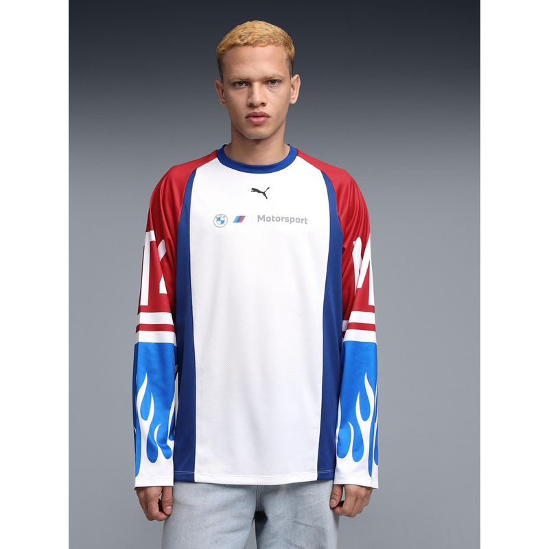 Puma BMW MMS Mens Relaxed Fit Jersey - Blue (L)