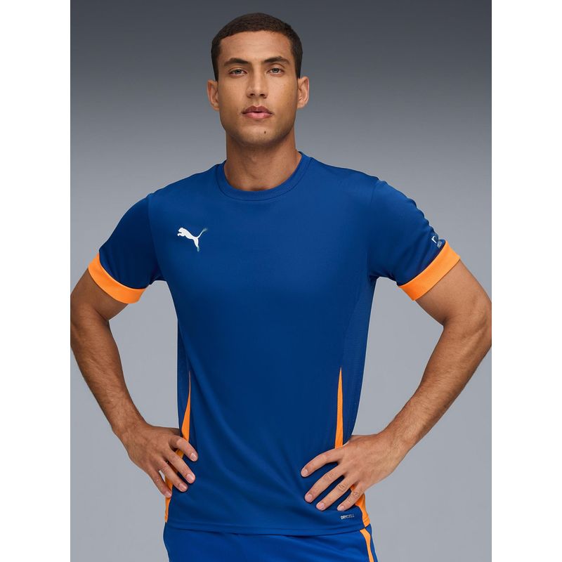 Puma Individual Mens Padel Tennis Jersey - Blue (XS)