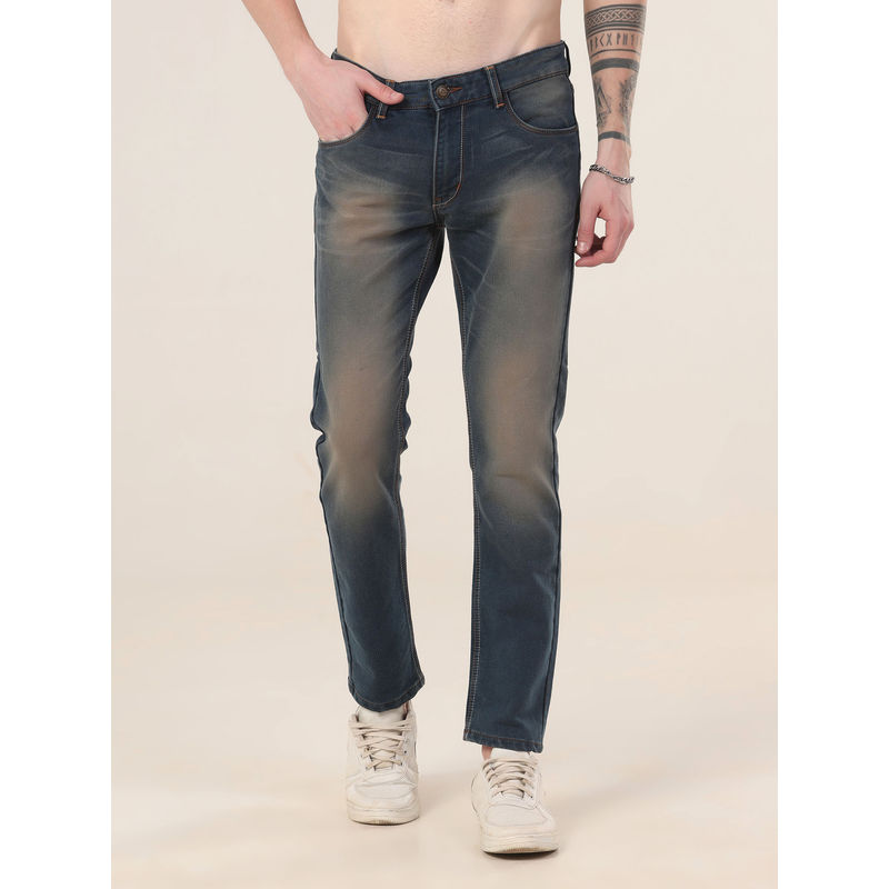 VUDU Navy Blue Twilight Fade Jeans (30)