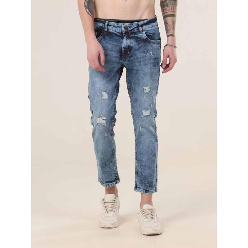 VUDU Blue Arctic Distress Jeans (30)