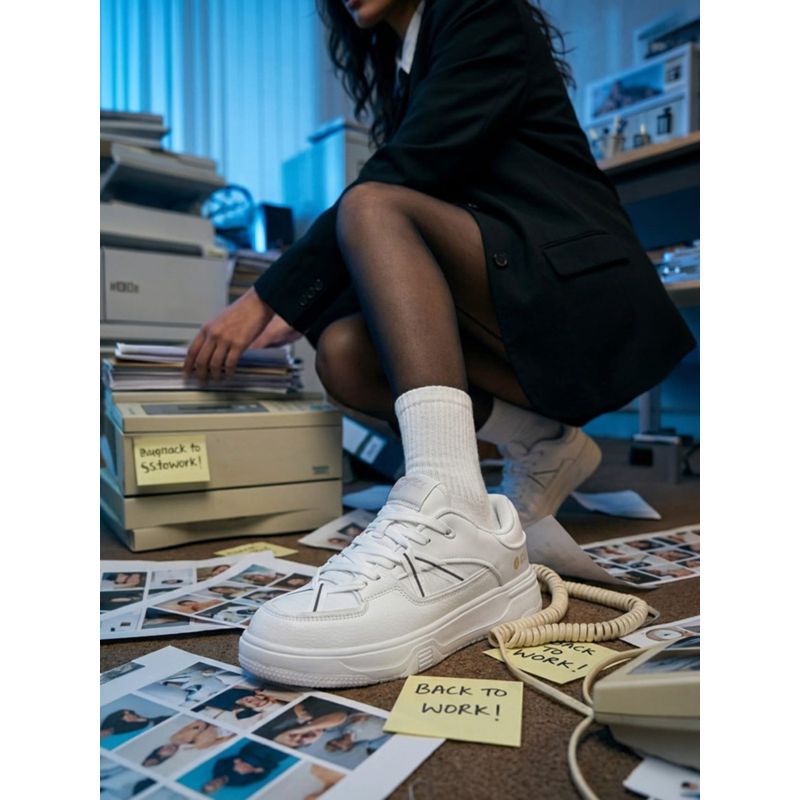 Bacca Bucci Men White Sneakers (UK 3)