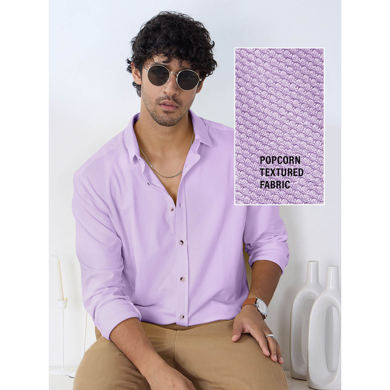 The Souled Store Textured Shirt: Prism Men Textured Shirts (2XL)